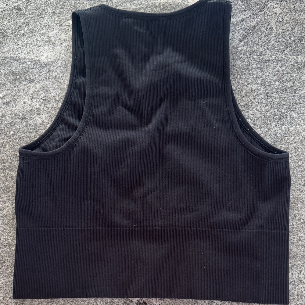 Aurora Crop Rib Tank - Picture 2 of 2